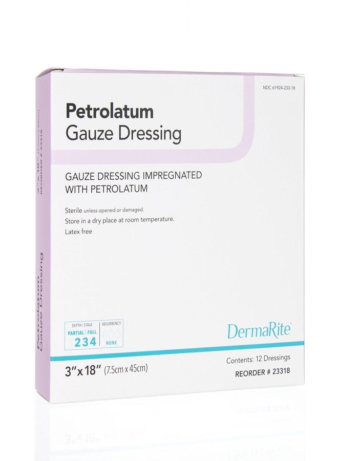 DermaRite Gauze Dressing Impregnated with Petrolatum